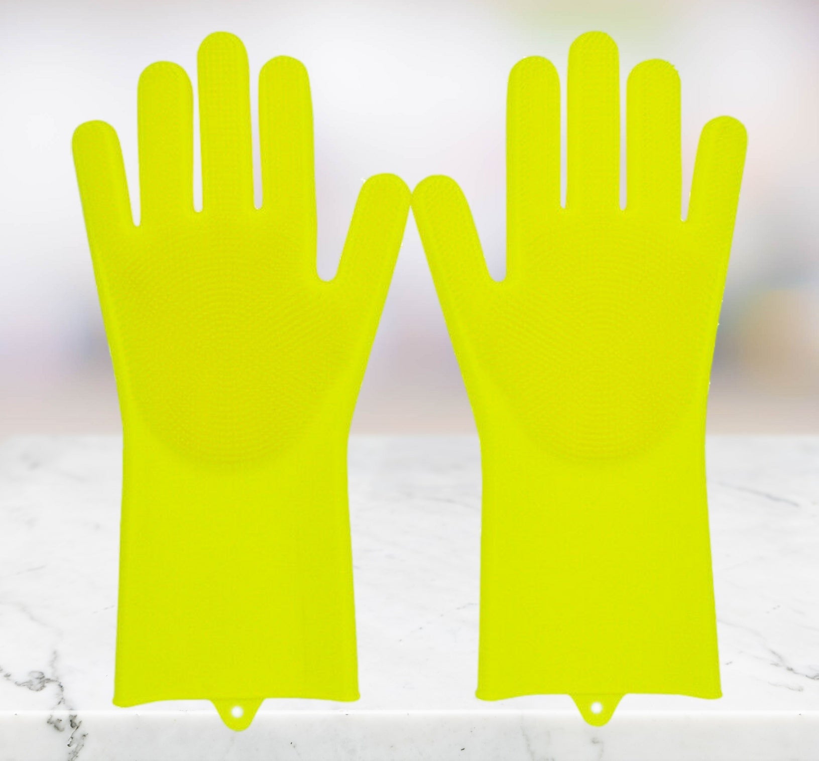 Magic Silicone Scrubbing Gloves