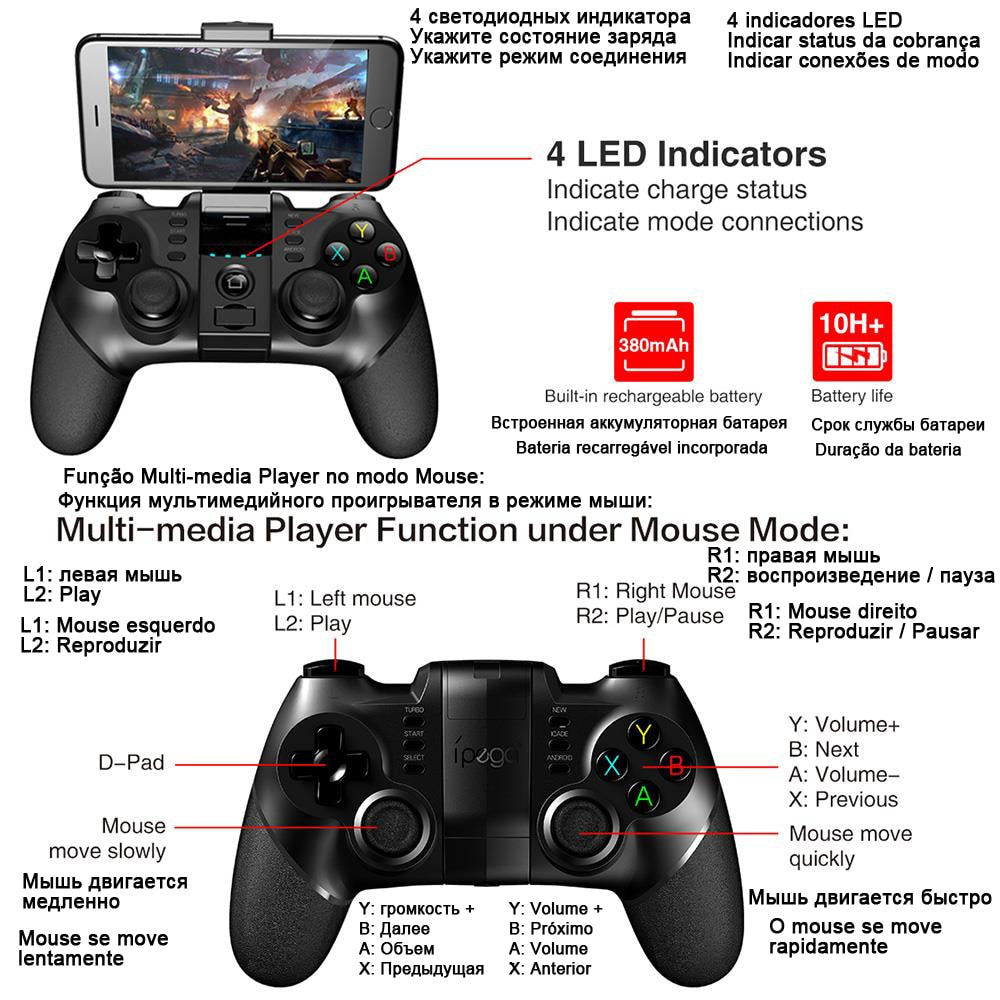 Mobile Phone Game Pad Controller