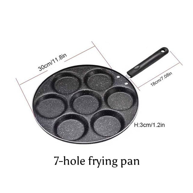 Four-hole Frying Pot